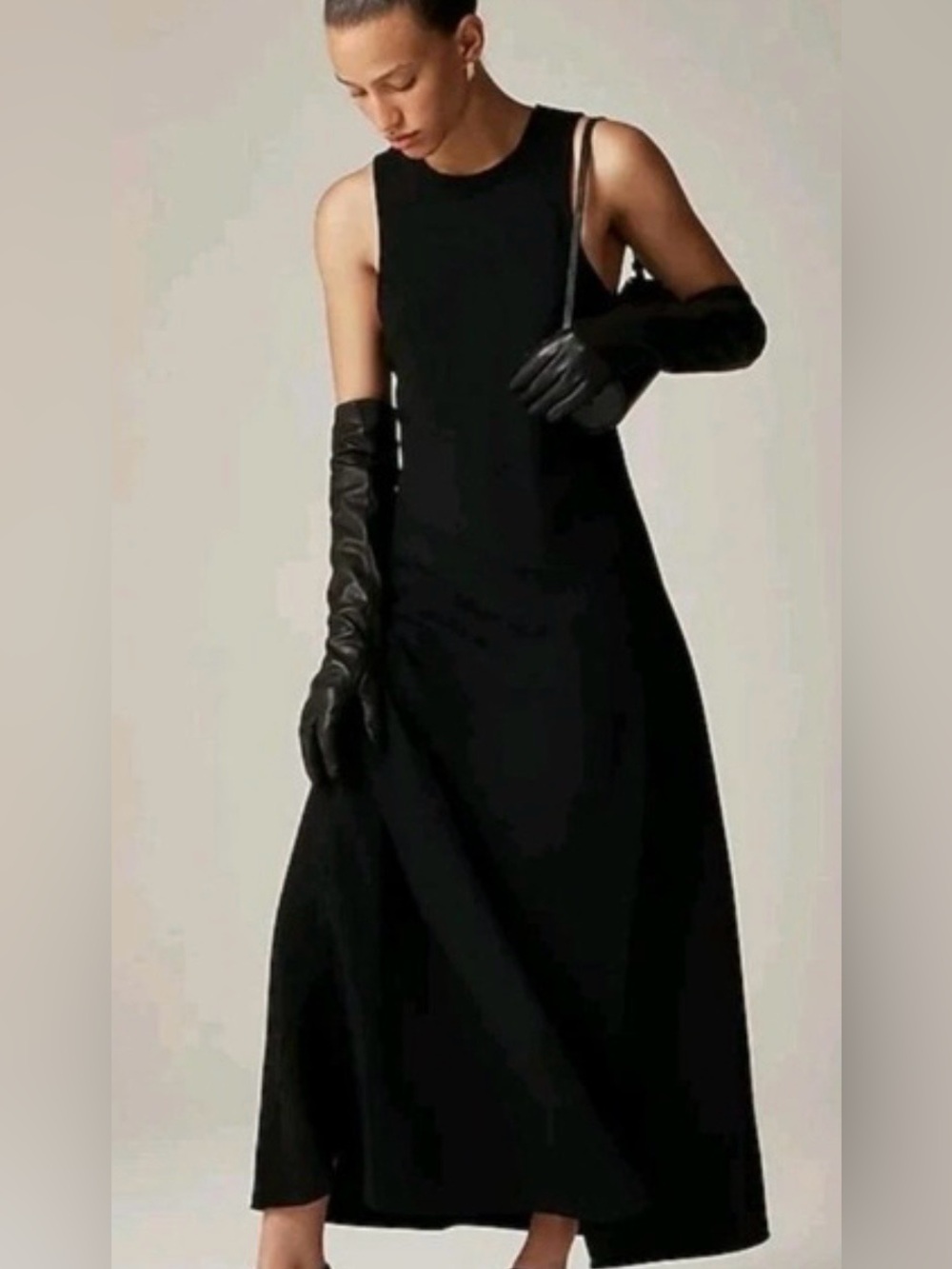 J Crew A- line dress in Drapey Crepe-NWT